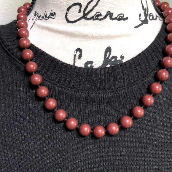 Hand Crafted Jewelry - Swarovski Pearl necklace